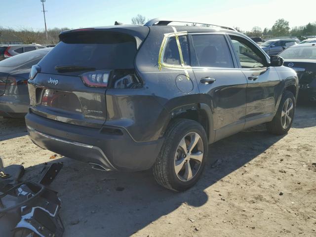 1C4PJMDN1KD169562 - 2019 JEEP CHEROKEE L GRAY photo 4