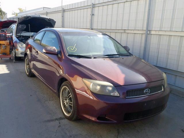JTKDE167360090310 - 2006 TOYOTA SCION TC იასამნისფერი ფოტო 1
