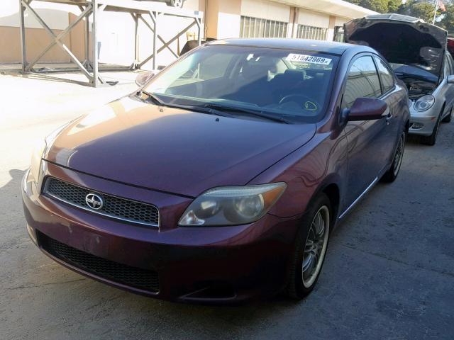 JTKDE167360090310 - 2006 TOYOTA SCION TC იასამნისფერი ფოტო 2