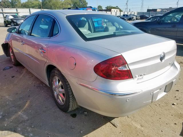 2G4WD532351283235 - 2005 BUICK LACROSSE C SILVER photo 3