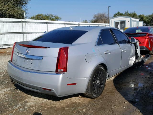 1G6DE5EY9B0171074 - 2011 CADILLAC CTS LUXURY SILVER photo 4