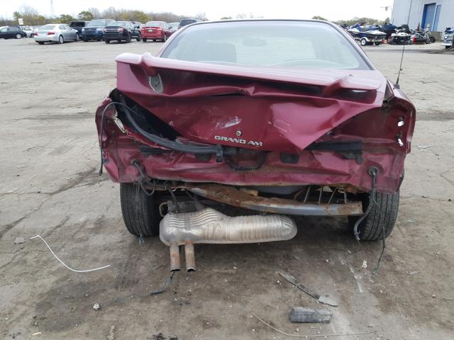1G2NE52E35M218385 - 2005 PONTIAC GRAND AM S BURGUNDY photo 9