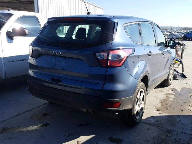 1FMCU0F76JUA54074 - 2018 FORD ESCAPE S BLUE photo 4