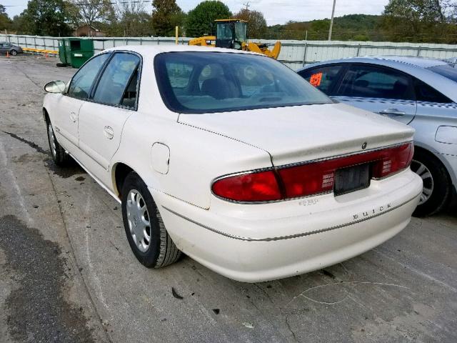 2G4WS52JX11308138 - 2001 BUICK CENTURY CU WHITE photo 3