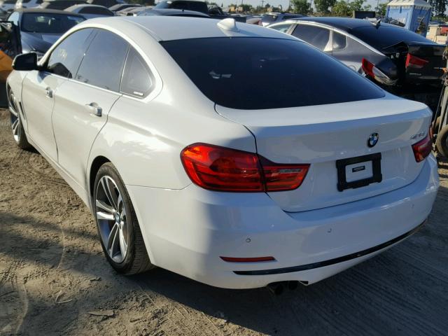 WBA4A9C50GG507117 - 2016 BMW 428 I WHITE photo 3