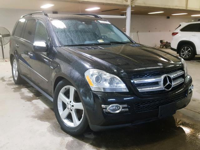 4JGBF25E09A498467 - 2009 MERCEDES-BENZ GL BLACK photo 1