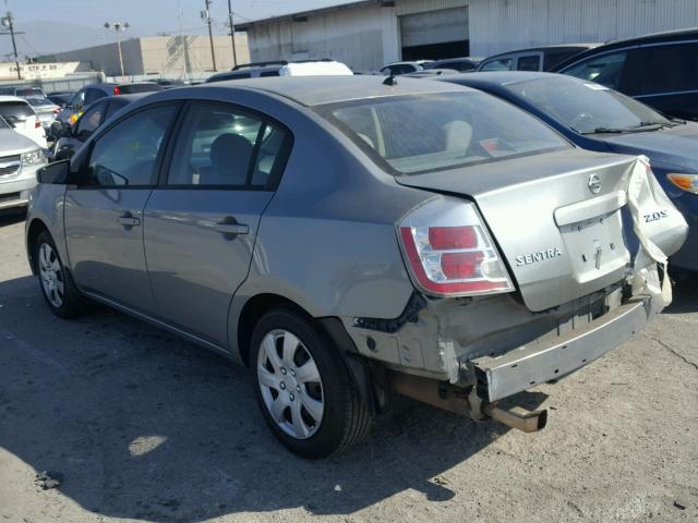 3N1AB61E17L680597 - 2007 NISSAN SENTRA 2.0 SILVER photo 3