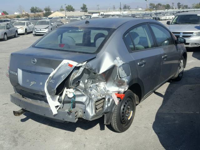 3N1AB61E17L680597 - 2007 NISSAN SENTRA 2.0 SILVER photo 4