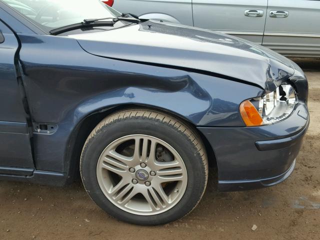 YV1RS592082673108 - 2008 VOLVO S60 2.5T BLUE photo 9