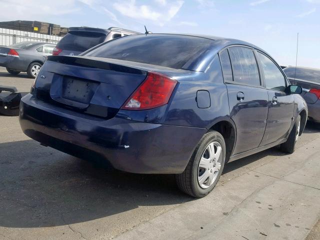 1G8AJ55F47Z204876 - 2007 SATURN ION LEVEL BLUE photo 4