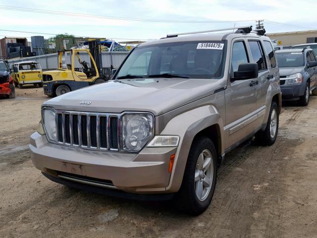 1J4PP5GK4BW541092 - 2011 JEEP LIBERTY LI BEIGE photo 2