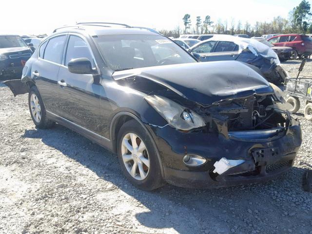 JNKAJ09E39M900055 - 2009 INFINITI EX35 BASE BLACK photo 1