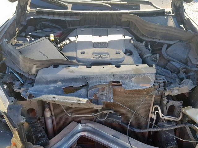 JNKAJ09E39M900055 - 2009 INFINITI EX35 BASE BLACK photo 7