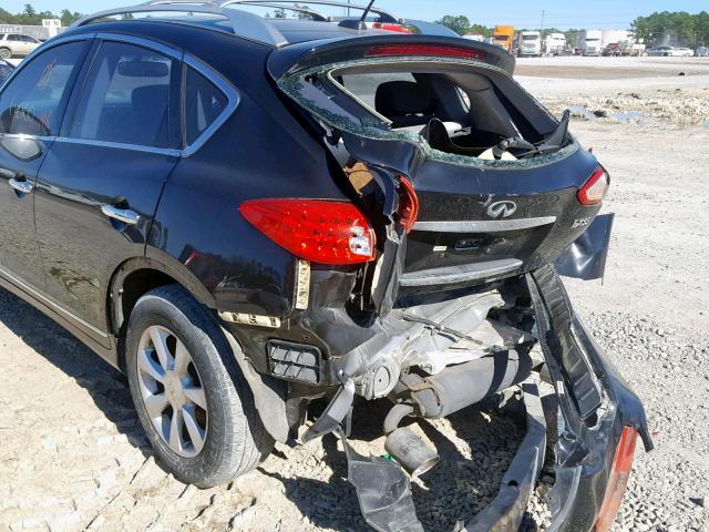 JNKAJ09E39M900055 - 2009 INFINITI EX35 BASE BLACK photo 9