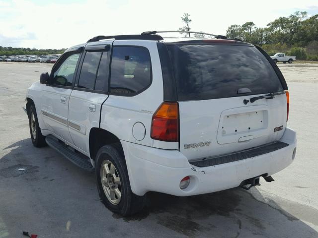 1GKDS13S722209309 - 2002 GMC ENVOY WHITE photo 3