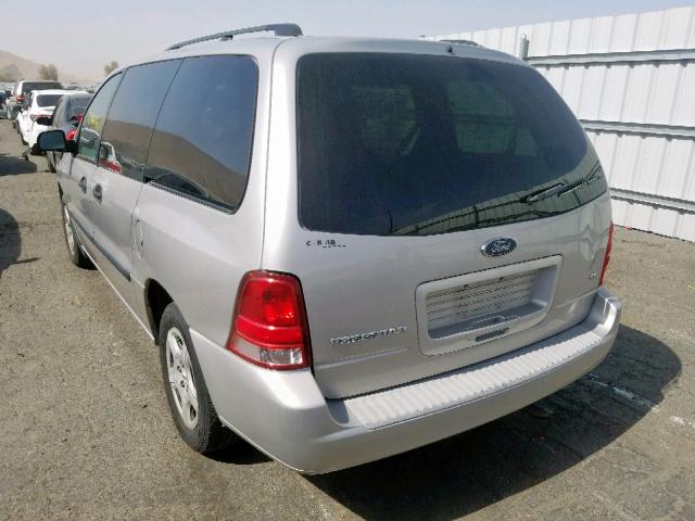 2FMZA51624BA75142 - 2004 FORD FREESTAR S GRAY photo 3