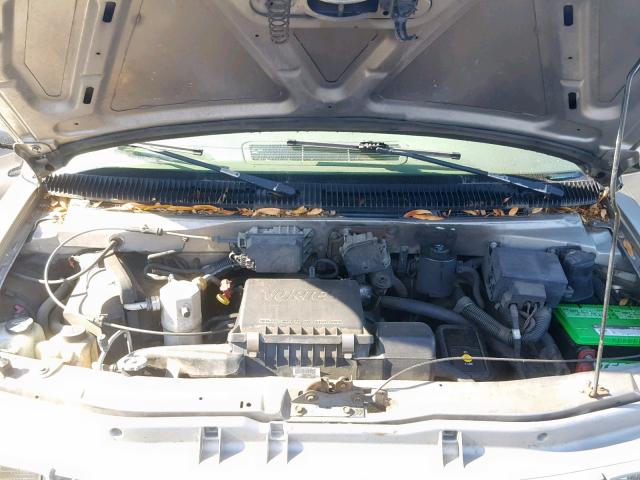 1GCDM19X54B109236 - 2004 CHEVROLET ASTRO BROWN photo 7