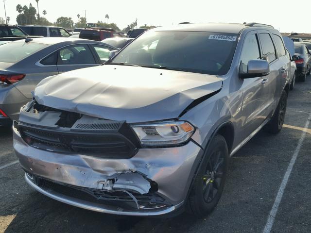 1C4RDHDG1GC466482 - 2016 DODGE DURANGO LI SILVER photo 2