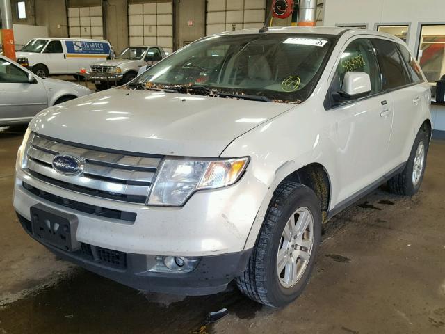 2FMDK48C47BB47802 - 2007 FORD EDGE SEL CREAM photo 2