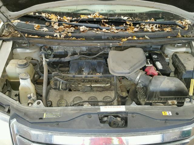 2FMDK48C47BB47802 - 2007 FORD EDGE SEL CREAM photo 7