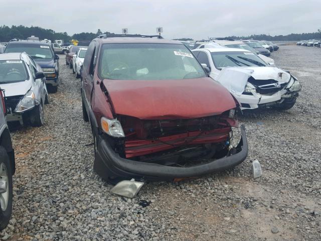 1GMDX03E93D183752 - 2003 PONTIAC MONTANA RED photo 1