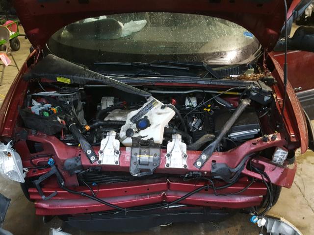 1GMDX03E93D183752 - 2003 PONTIAC MONTANA RED photo 7