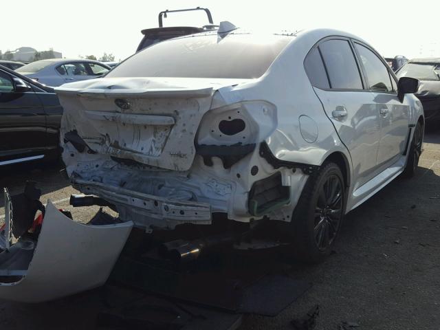 JF1VA1B67H9832636 - 2017 SUBARU WRX WHITE photo 4