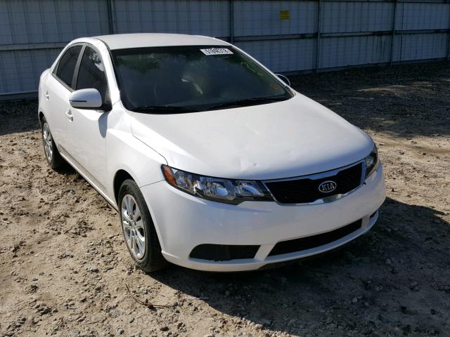 KNAFU4A2XC5604245 - 2012 KIA FORTE EX WHITE photo 1