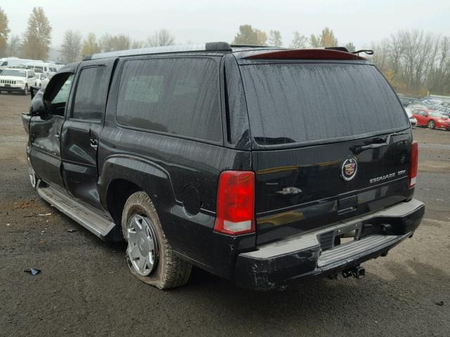 3GYFK66N75G262735 - 2005 CADILLAC ESCALADE E BLACK photo 3