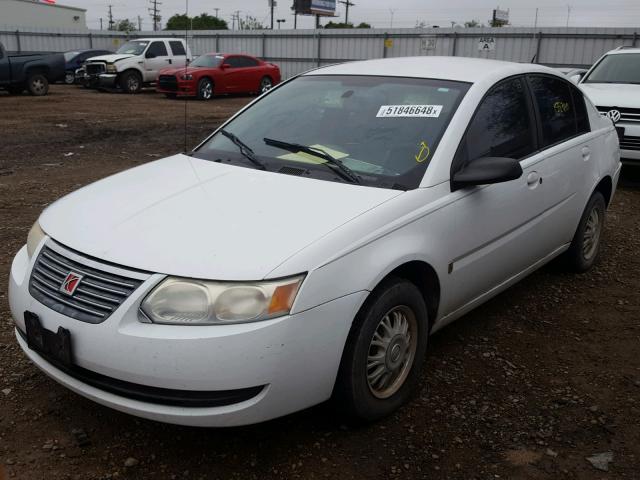 1G8AJ55F77Z184381 - 2007 SATURN ION LEVEL WHITE photo 2