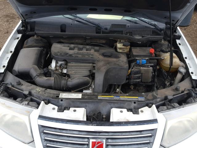 1G8AJ55F77Z184381 - 2007 SATURN ION LEVEL WHITE photo 7