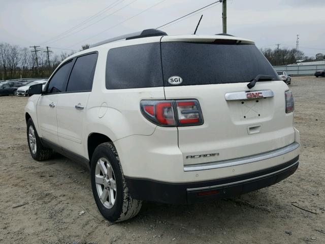 1GKKRPKD1DJ248401 - 2013 GMC ACADIA SLE WHITE photo 3