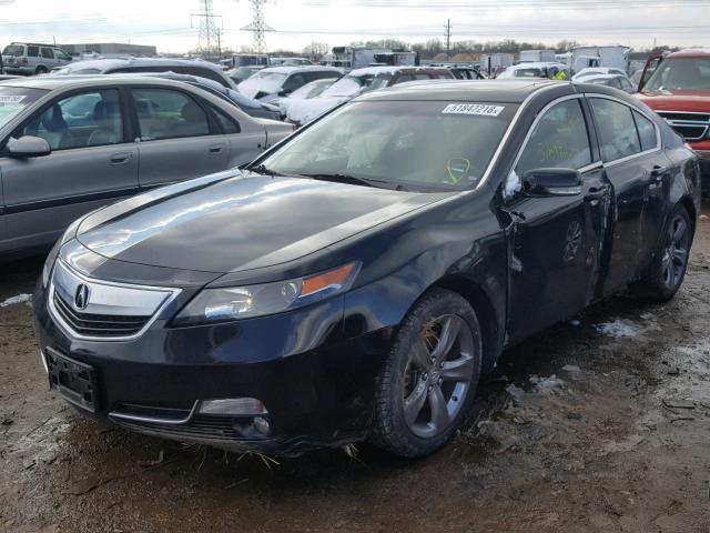 19UUA9F20CA004948 - 2012 ACURA TL BLACK photo 2