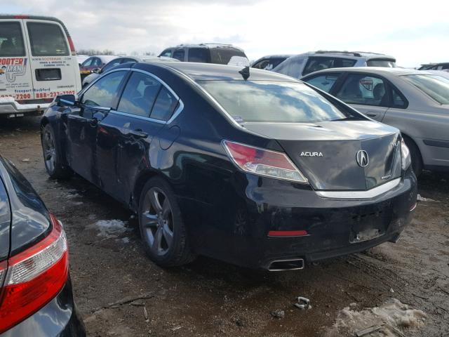 19UUA9F20CA004948 - 2012 ACURA TL BLACK photo 3