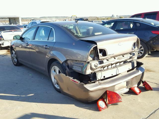 1G1ZB5EB0AF110028 - 2010 CHEVROLET MALIBU LS GRAY photo 3