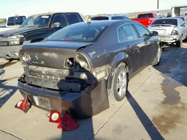 1G1ZB5EB0AF110028 - 2010 CHEVROLET MALIBU LS GRAY photo 4