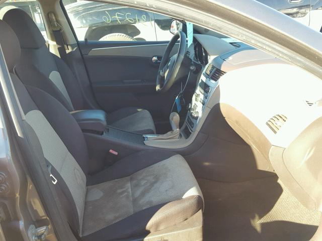 1G1ZB5EB0AF110028 - 2010 CHEVROLET MALIBU LS GRAY photo 5