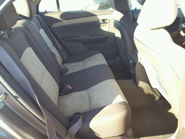 1G1ZB5EB0AF110028 - 2010 CHEVROLET MALIBU LS GRAY photo 6