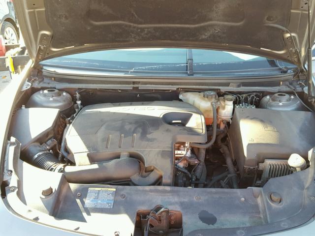 1G1ZB5EB0AF110028 - 2010 CHEVROLET MALIBU LS GRAY photo 7