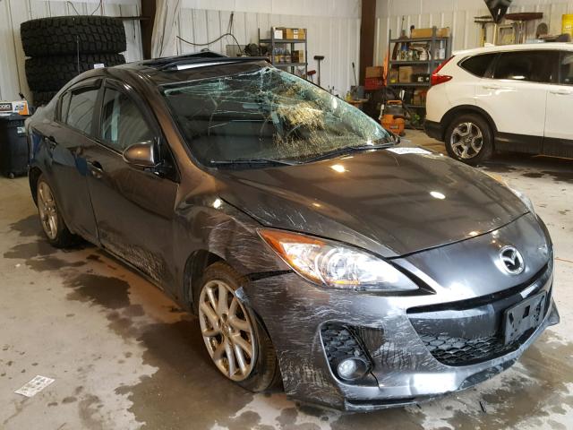 JM1BL1V98C1662923 - 2012 MAZDA 3 S CHARCOAL photo 1