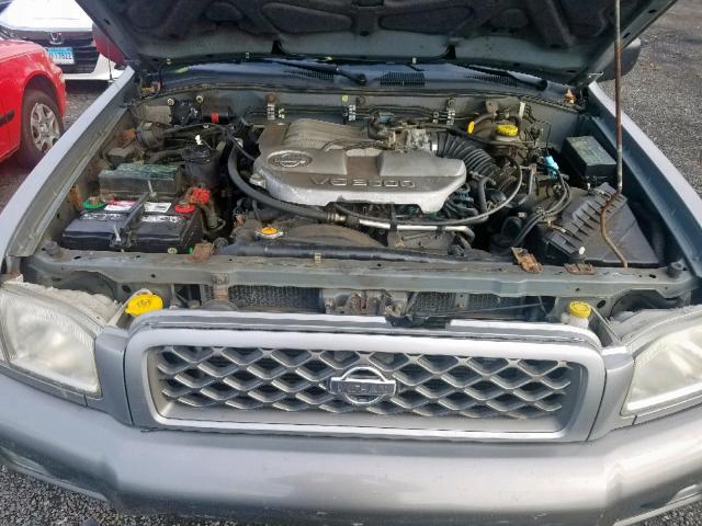 JN8DR09Y91W577743 - 2001 NISSAN PATHFINDER SILVER photo 7