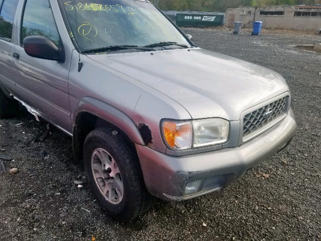 JN8DR09Y91W577743 - 2001 NISSAN PATHFINDER SILVER photo 9