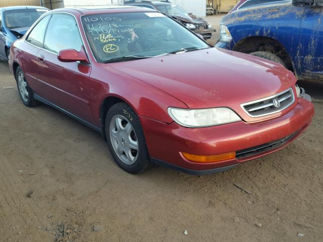 19UYA1158VL018222 - 1997 ACURA 2.2CL RED photo 1