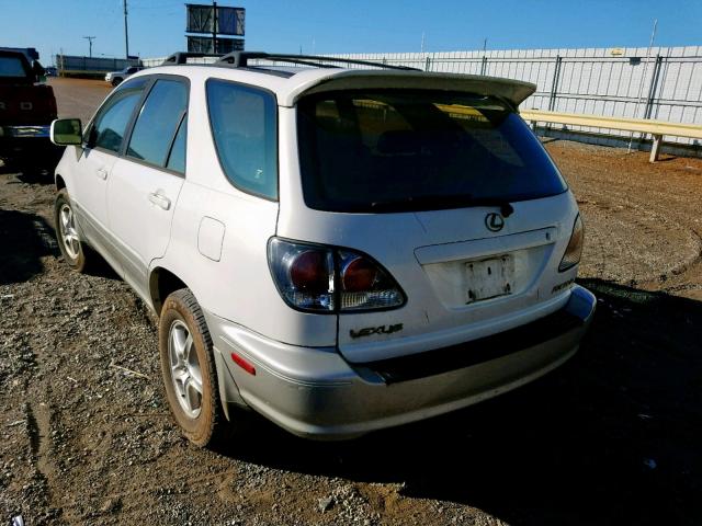 JTJHF10U530296967 - 2003 LEXUS RX 300 WHITE photo 3