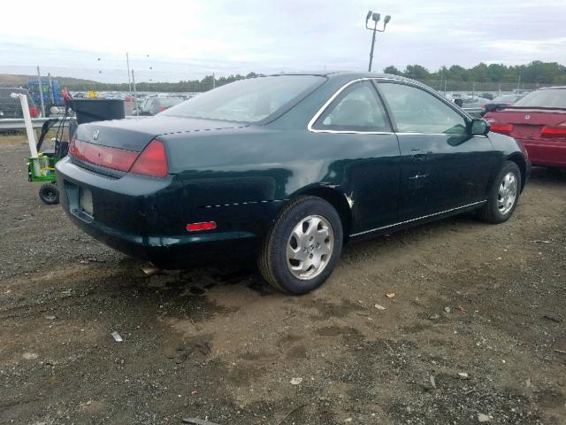 1HGCG3153WA008585 - 1998 HONDA ACCORD EX GREEN photo 4