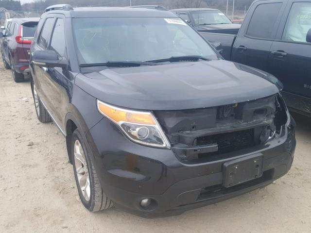 1FMHK8F89CGA59659 - 2012 FORD EXPLORER L BLACK photo 1