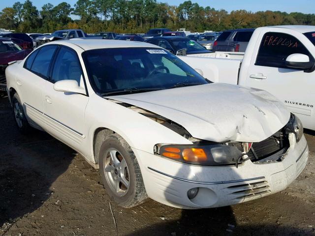 1G2HX54K114167392 - 2001 PONTIAC BONNEVILLE WHITE photo 1