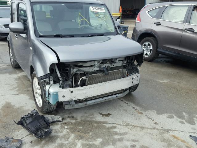 JN8AZ2KR8AT150749 - 2010 NISSAN CUBE BASE GRAY photo 9