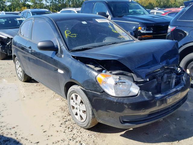 KMHCM3AC1BU207600 - 2011 HYUNDAI ACCENT GL BLACK photo 1