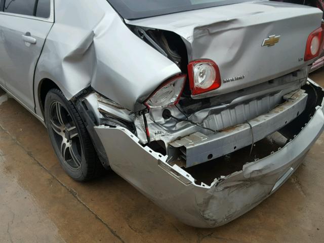 1G1ZG57B89F259555 - 2009 CHEVROLET MALIBU LS 银色 照片 9